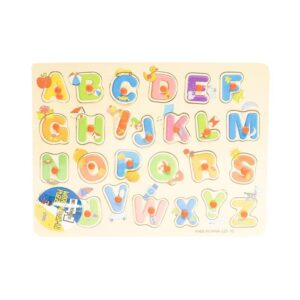 Edu Board Push-in Wooden Alphabet