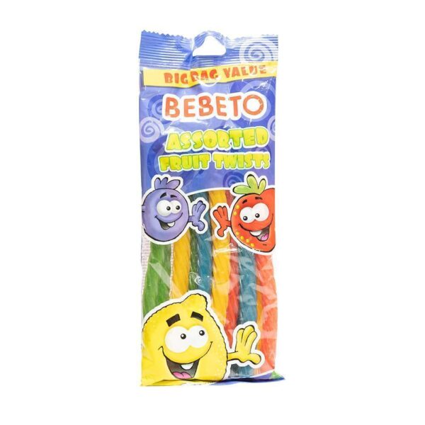 Bebeto 250g Fruit Twists