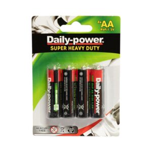 Batteries H/power Aa 4pk