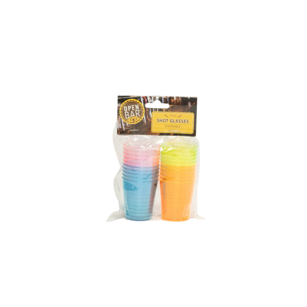 20pk 20oz Shot Glass Pl Disposable