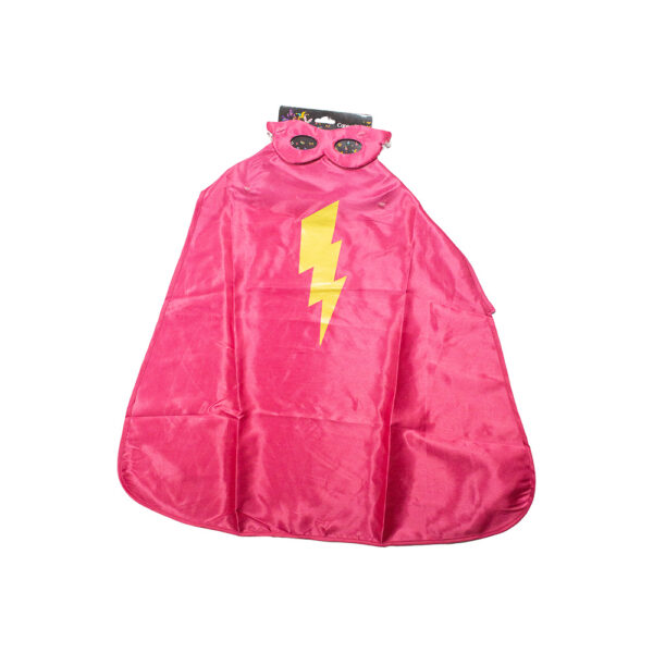 Dress up Cape Child Hero & Eye Mask Girl