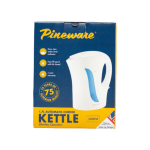 Kettle Jug Corded Wht