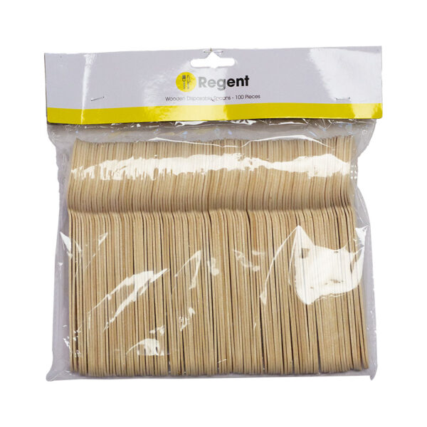 Bamboo Disposable Spoons 100pc