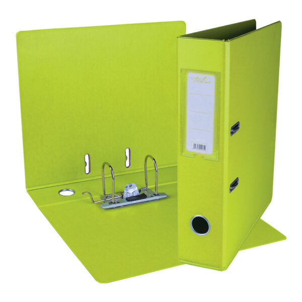 Office Files A4 Lever Arch Lime Green
