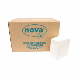 Serviettes 1p V 300x200 Econo 3000's