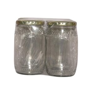 Glass Jar Honey 352ml 6pk