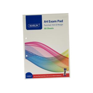 Exam Pads A4 80 Sheets