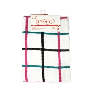 45x70cm Check Terry Dishcloth