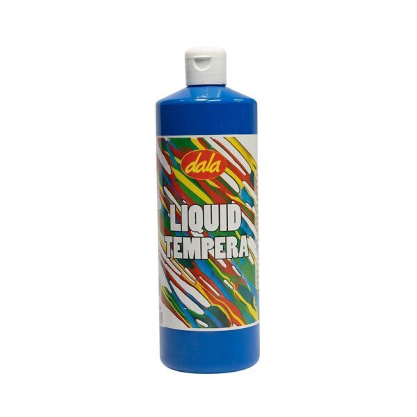 500ml Cyan Blue Liquid Tempera