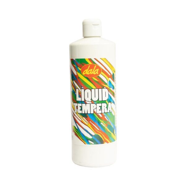 500ml White Liquid Tempera