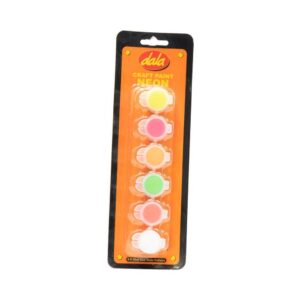 6 X 10ml Neon Face Paint