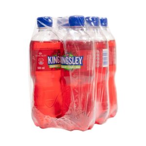 6pk 500ml Strawberry Kingsley