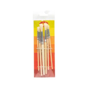 6pc Stubby Art Brushes
