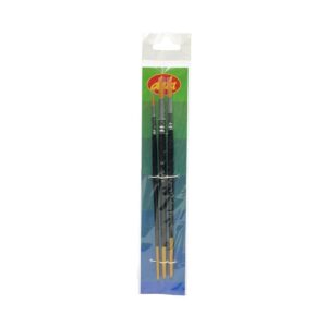 3pc Gold Round Art Brushes
