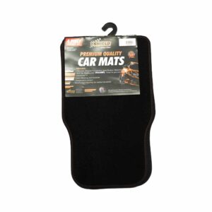 Car Mat Standard Black 4pc