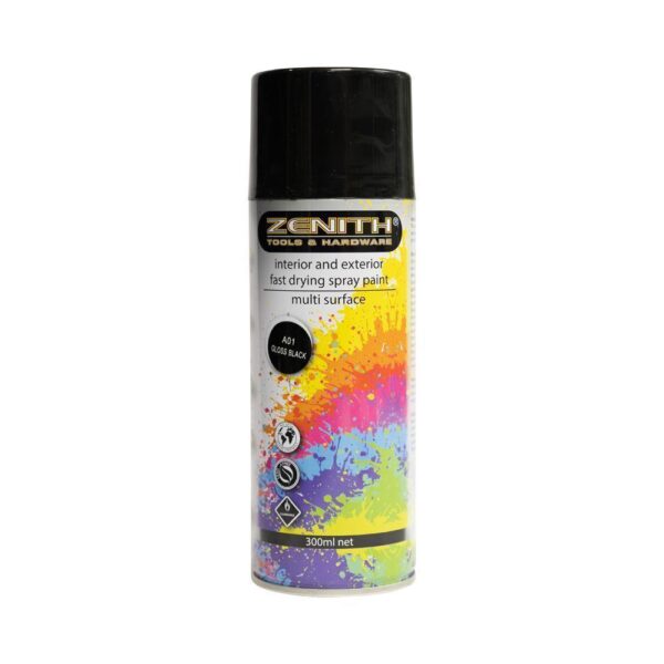 Spray-paint 300ml Net Gl-blk