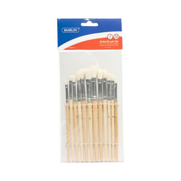 12pc Art Brushes Set