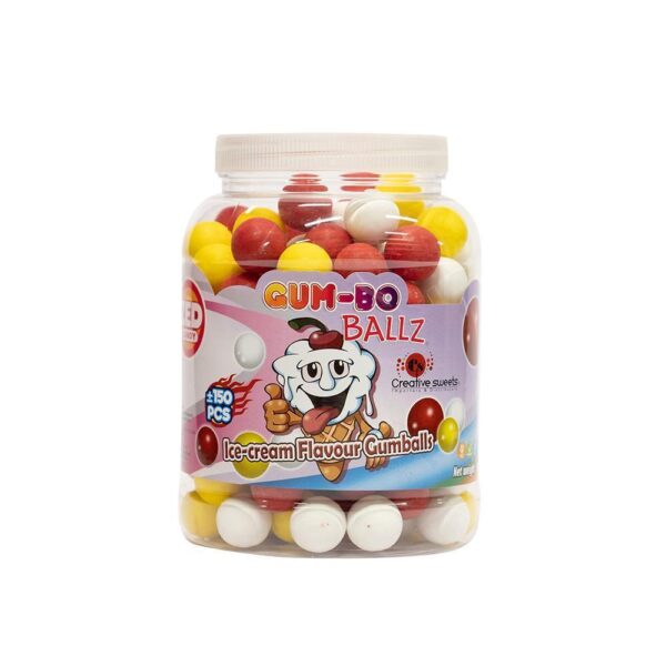 Gum-bo Ballz - Ice Cream 150pc