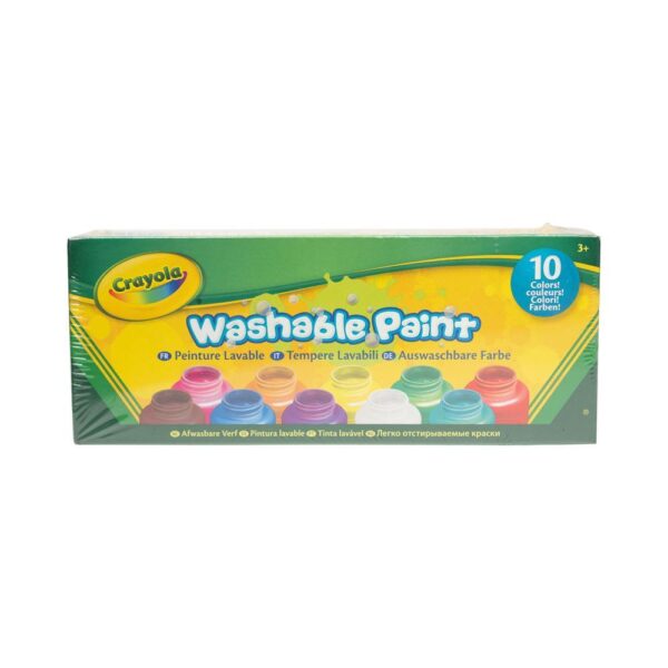 10pc Washable Paint Bottles