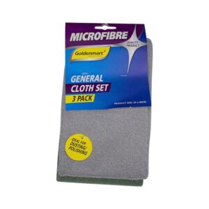 3pk Microfibre Cloth