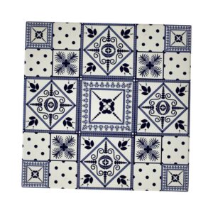 Ceramic Embossed Pot Coaster 20cm