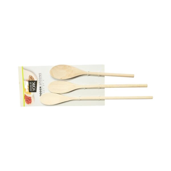 3pc Wooden Mixing Spoon