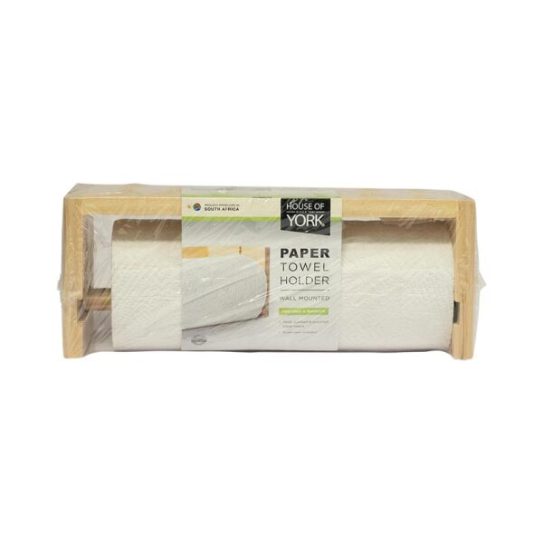 Wooden Paper Towel Holder