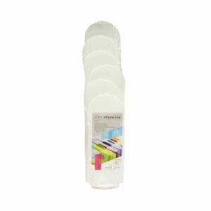 Shoe Organizer 6pc Grey