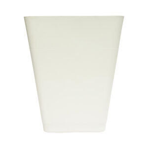 White Plain Square Dustbin