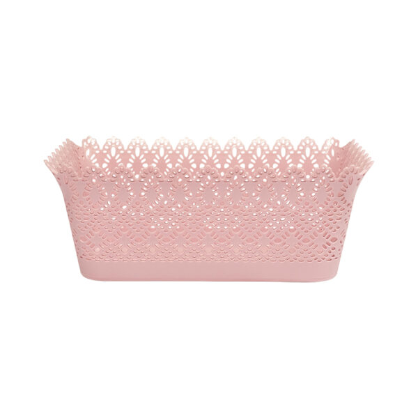 Basket Rect Pattern Blush