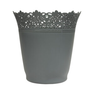 Grey Patterned Dustbin