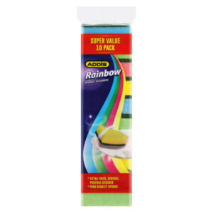 Scourers Sponge Rainbow 10pk