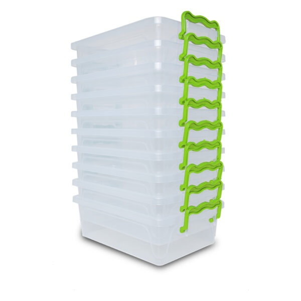 Multi Box 1.2lt Clear 10pk