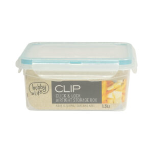 Saver Box Airtight Sq Flat 1.3lt