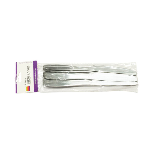 Cutlery Table Knife S/s 6pc