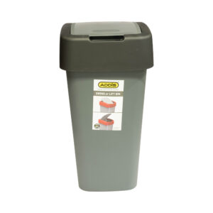 Lift Bin Dk Grey 25lt