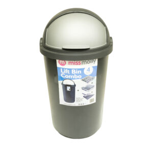 50lt Black Lift Bin