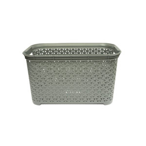 26lt Laundry Basket Rattan Rect