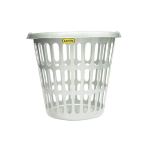 Laundry Basket Silver