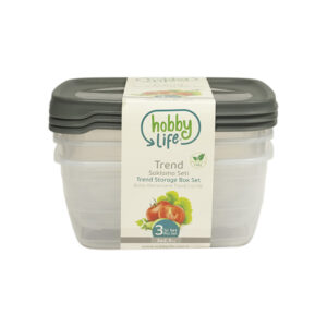 Food Saver Square Trend 2.5lt 3pk
