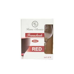 Glass Red Wine 490ml 4pk
