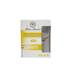 Glass White Wine 385ml 4pk