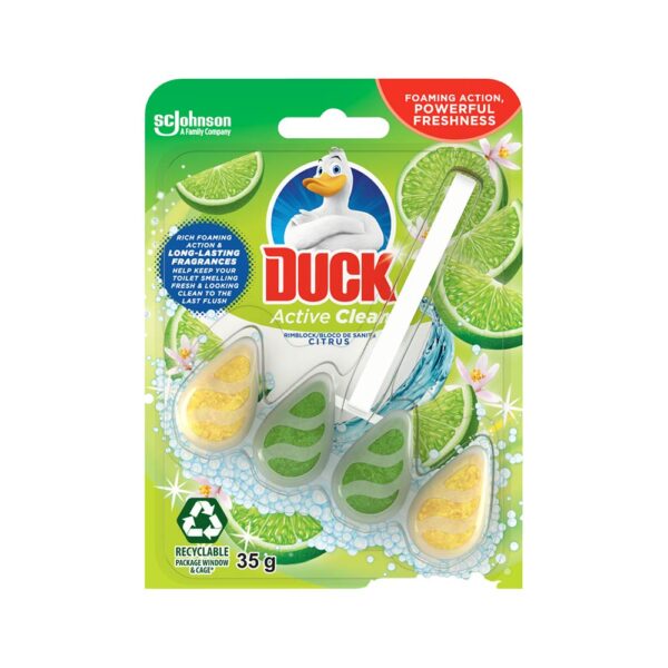 Toilet Rimblock Active Clean Citrus Bleach