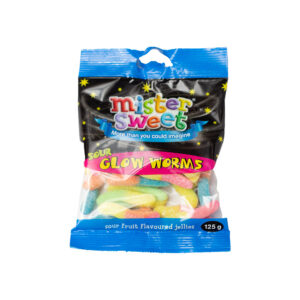 Sour Glow Worms 125g