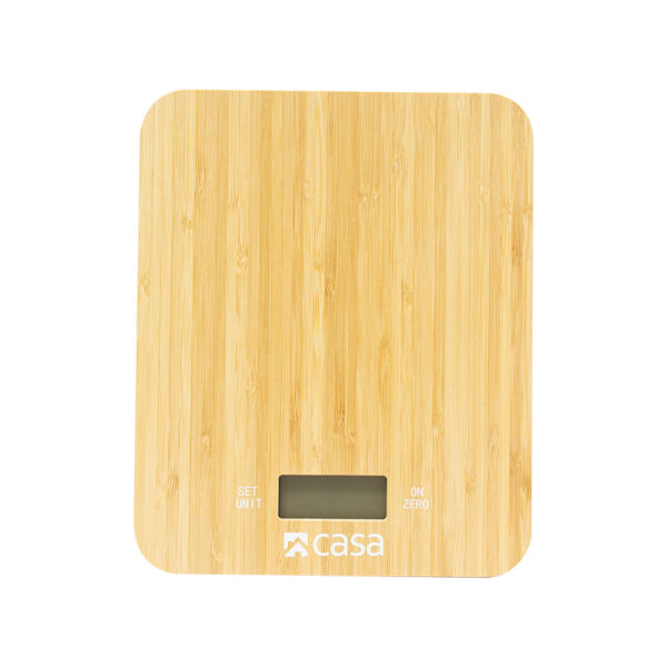 Kitchen Scale Electronic Bamboo