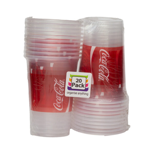 Cup Coke Plastic Pp 500ml 20pk