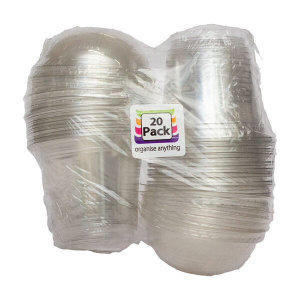 Cup Plastic Pp 250ml + Dome Lid 20pk