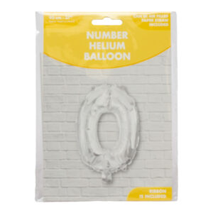 Balloon 37 Inch Helium Foil Silver 0