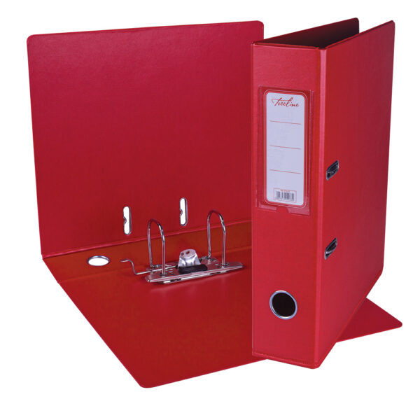 Office Files A4 Lever Arch Red