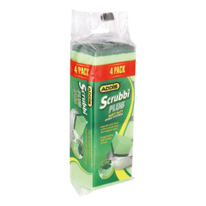 Scourer Sponge Heavy Duty 4pk
